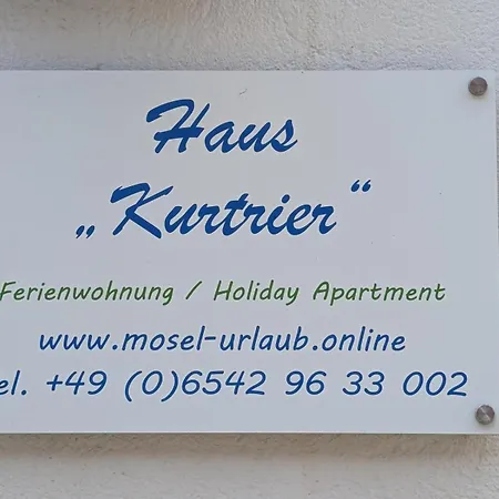 Haus Kurtrier Apartamento Merl